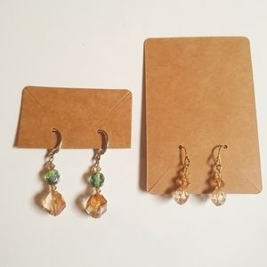 Nadri earring duo
